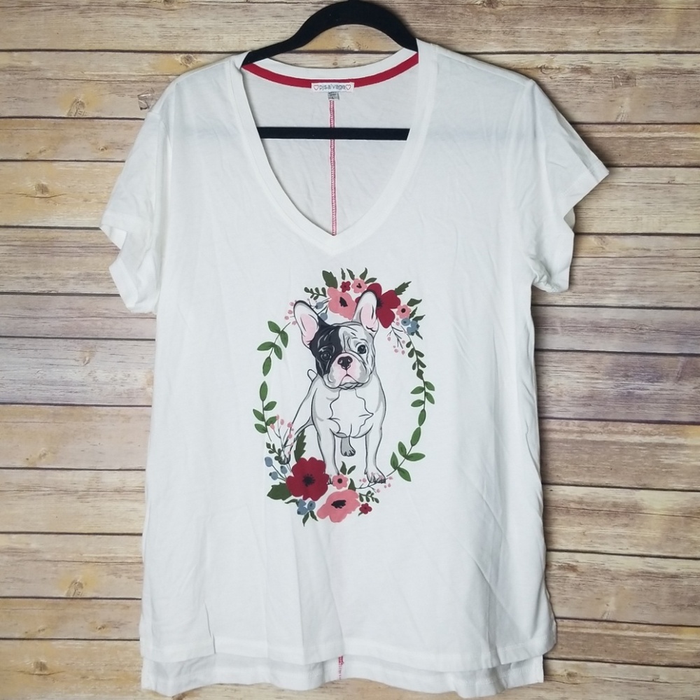 NWOT PJ Salvage Bulldog Top